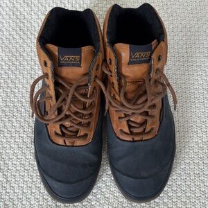 Vans Switchback CA Men's Shoes - Size 11 - Navy Blue and Brown - Water Resistant